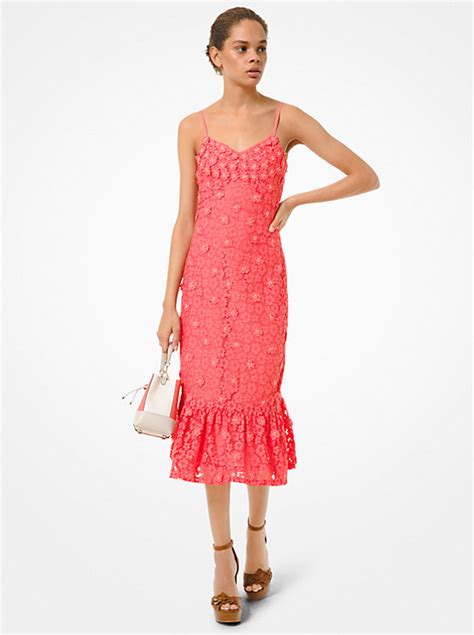 Embellished Corded Lace Ruffle